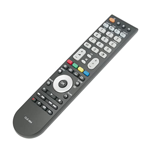 AULCMEET CLE-984 CLE-993 Replacement Remote Control Compatible with Hitachi 4K OLED Smart TV L32H01UA P50T01U L37VR1U L37V01E L37V01U L37V01EA L37V01UA L32HP01 L32HP01U L32A01A P50T01UA - Image 2