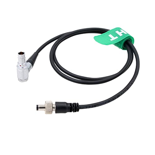 Cable 0B 2 pines a DC 2.5mm de 80cm para alimentar monitores Atomos desde cámaras Alexa