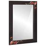 【Dimensions idéales】Avec ses dimensions de 70 x 50 x 3 cm, ce miroir trouve sa place sans problème dans une salle de bain moderne. Sa taille le rend parfait pour un large éventail d'utilisations, que ce soit pour se préparer ou pour des finitions décoratives, tout en offrant un reflet complet et en embellissant l'espace. Son installation est simple et sécurisée.