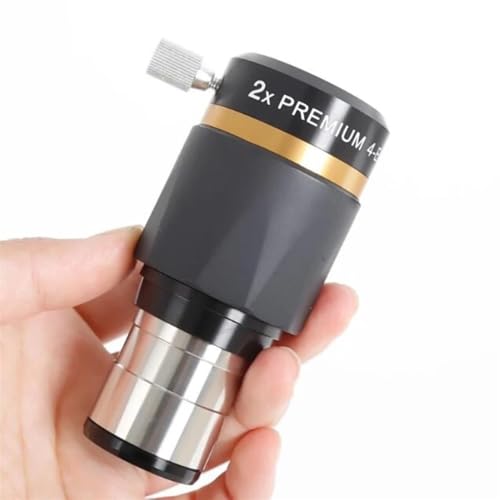 Lente Barlow 1.25 pulgadas multiplicador apocromático de telescopios astronómicos