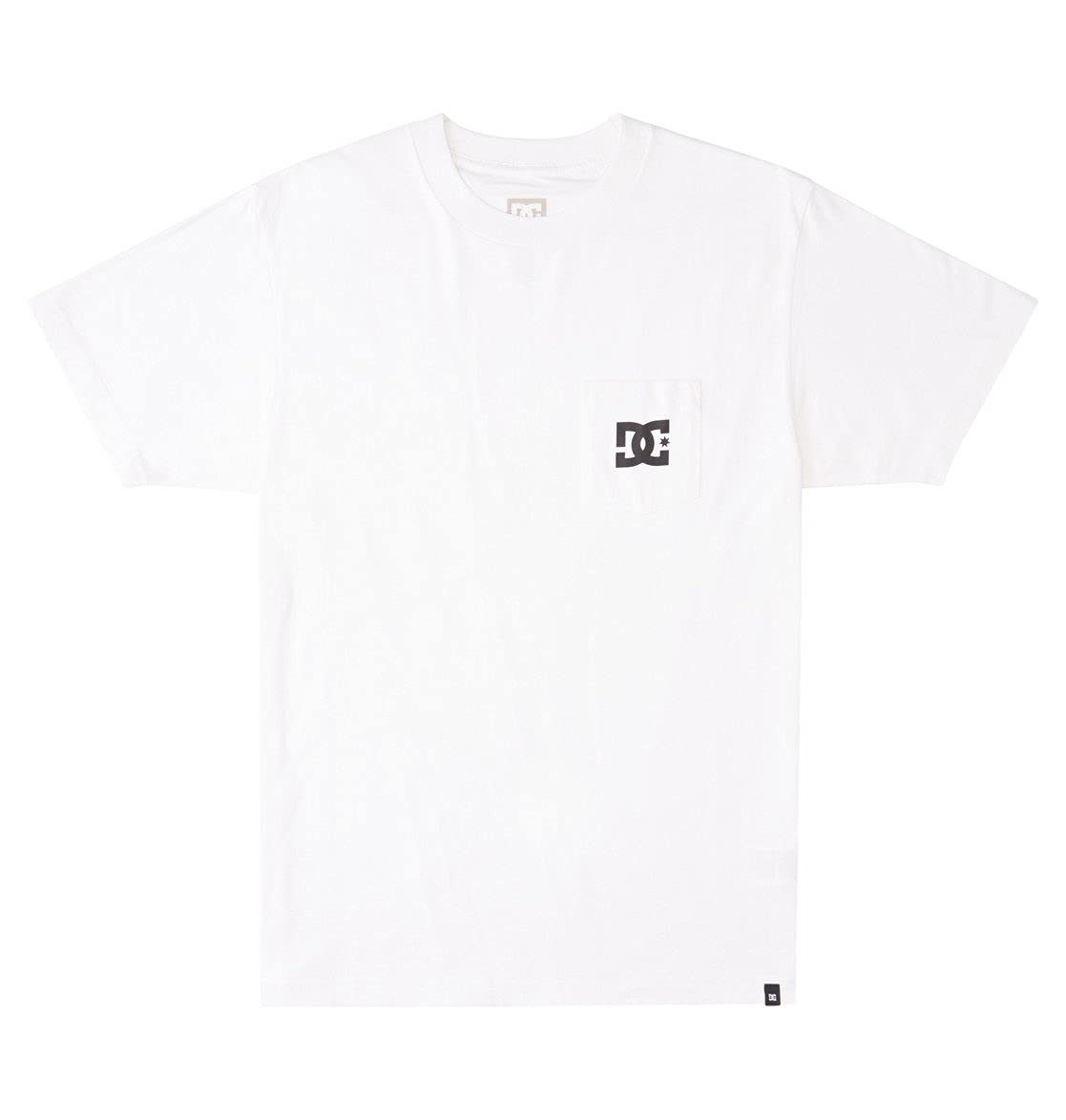 DC Shoes Mens Star T-Shirt, Bright White, XS EU
