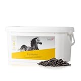 Tierarzt24 EquiHumin 2,5kg Eimer Ergänzungsfuttermittel für Pferde zur Unterstützung der natürlichen Darmflora