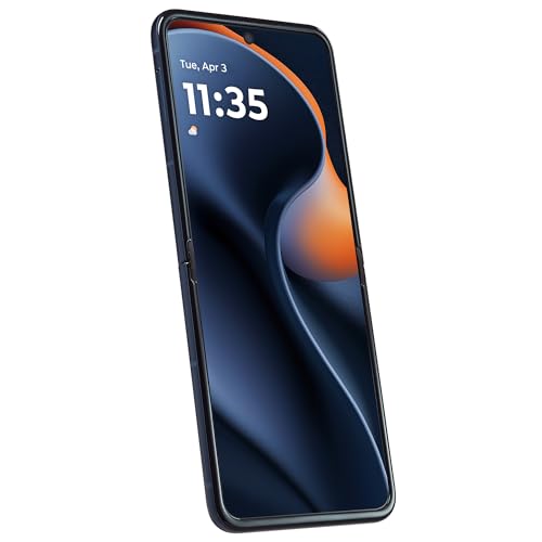 Image of Total Wireless Motorola Moto razr (2025), 256GB, Locked to Total Wireless | Prepaid Smartphone 5G - 6.9 inch Foldable pOLED Display, 3.6 inch External Display, 50MP Camera, Gibraltar Sea