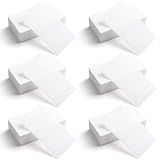 Pndeyo 300pcs End Papers for Hair Perm, Disposable Salon Papers, High Temperature Resistance Curling Tool Hair Styling Accessories for Cold and Hot Perms- White