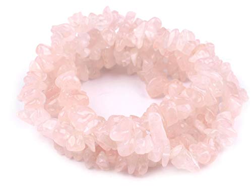 Brin lâche de quartz rose indien pour rompre la monotonie de vos colliers DIY