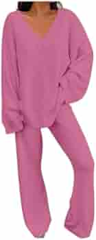 PINK - 'AMBER SET' - COLORFULL BLOUSE PANTS TWO PIECE SET - - Fashion Boutique