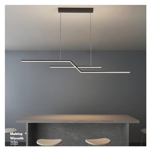 Suspension linéaire dorée 22W CNCNSH luminaire kxtmm 3 modes couleur pour îlot