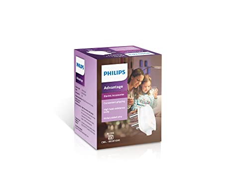 Philips 3 Pin Plug 6A Economy Range | Plug Tops | Pack of 4