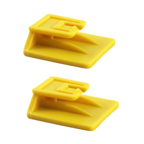 Clip Supporto per T.pass - 2 Pezzi Clip per Telepedaggio 2019 Sistema di Fissaggio Removibile, 3 x 3 cm, Porta T.pass per auto,Clip di supporto per Telepedaggio (modello T.Pass 2019) per auto
