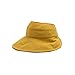 Produktbild MWPO Summer Sky Top Hat Weiblicher Frühling Sonnenschutz Sonnenschutz Gesicht Wild Summer Big Hat Sonnenhut Cute Sweet Outdoor Outing Camping (Farbe: Gelb)