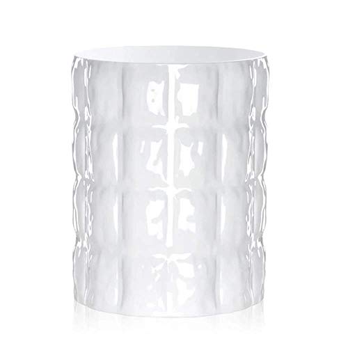 Kartell Matelassé, vase, blanc brillant