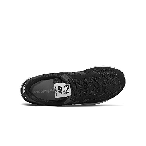 Image of New Balance Kids 574 New-b V2 Familiar Ground Hook and Loop Sneaker