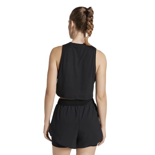 Image of adidas Womens Train Essentials Boxy Workout Tank Casual - Black