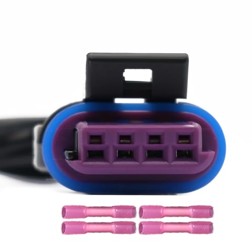 GROBARPART Ignition Control Module Connector Harness Pigtail Fit for Chevy Fit for Gmc Astro 96-05, Blazer Jimmy 02-05, C1500 C2500 Sierra Express Savana Suburban 98-07 Replaces# 6H1051, Lx381