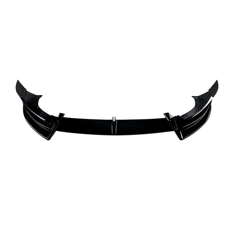 Becquet pour avant voiture Tesla Model Y Juniper 2024+ lèvre de pare-chocs ABS Glossy Black