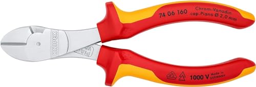KNIPEX Kraft-Seitenschneider, 160 mm, 74 06 160 – Ansicht 3