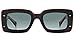 Missoni Unisex Sunglasses, Black Red/Grey Shaded, 50