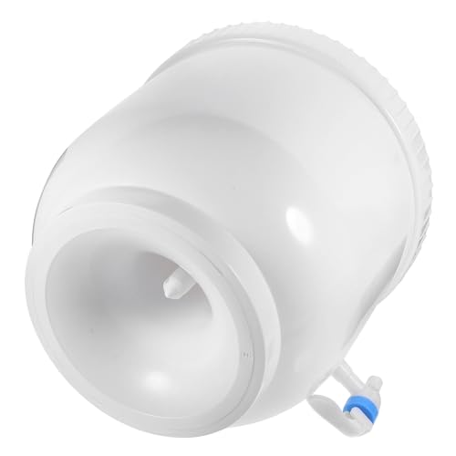Alasum Dispensador de Agua Fría para Botella de 5l Soporte de Plástico Blanco y Diseño Invertido para Instalación Conveniente en Oficina o Mostrador
