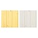 Timbela Il Kit Di Impregnanti Per L’Applicazione Su Casette In Legno Interno E Esterno - 5 Litri Di Colore Bianco+ 5 Litri Di Impregnante Di Colore Chiara Quercia + Il Regalo Il Kit Di Pennelli - 3