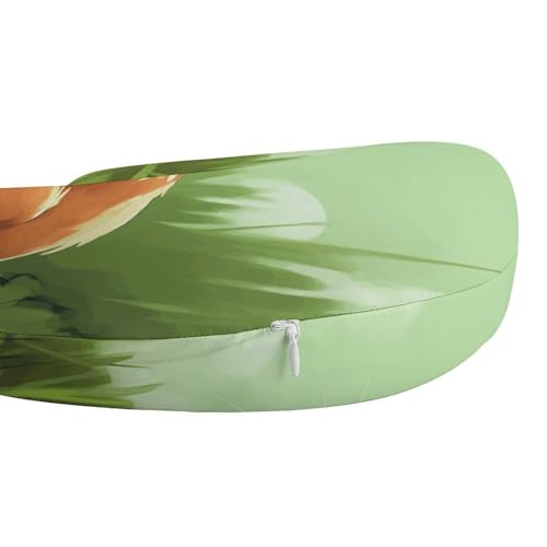 Almohada en U espuma viscoelástica tamaño único miniatura 4