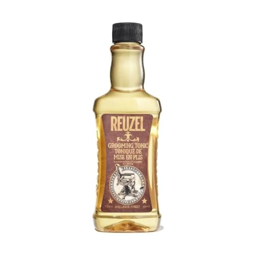 Reuzel - Grooming Tonic For Men - Low Shine - Water Based - Adds Volume w/o Weighing Hair Down - Protects From Heat Damage - 852578006058, 11.83 oz / 350 ml (1er Pack)