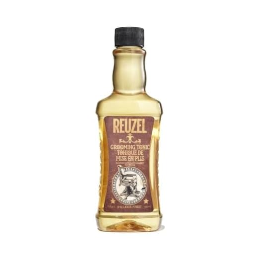 Reuzel - Grooming Tonic For Men - Low Shine - Water Based - Adds Volume w/o Weighing Hair Down - Protects From Heat Damage - 852578006058, 11.83 oz / 350 ml (1er Pack)