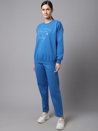 Image of Mack Jonney Fleece Printed Tracksuit for Women-SW 44 LOWER 002-P-V-140