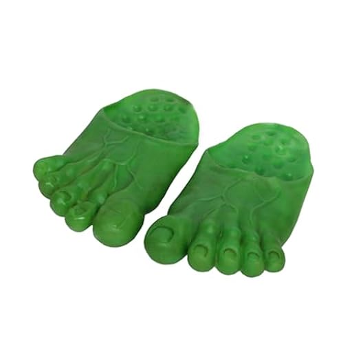 Pantuflas de dedo gordo – Divertidos zapatos de disfraz, accesorios novedosos de estilo cosplay, diseño de espuma suave y cómodo, accesorios de fiesta ligeros para interiores, pieza temática de | Ya disponible en tu tienda friki favorita! En mundofriki.es!