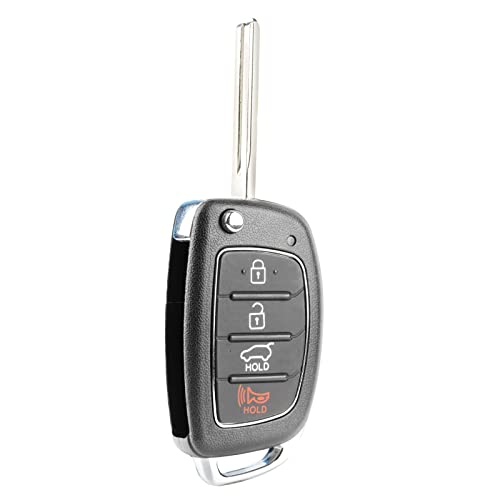 Llave abatible 4btn Hyundai Tucson recambio para renovar tu mando antes de viajar