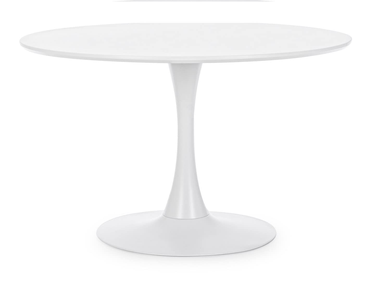 KONTE.DESIGN Tavolo BLOOM Bianco Diametro 120 Altezza 75 cm