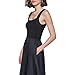 Karl Lagerfeld Paris Women's Soft Fashionable Dress, Black