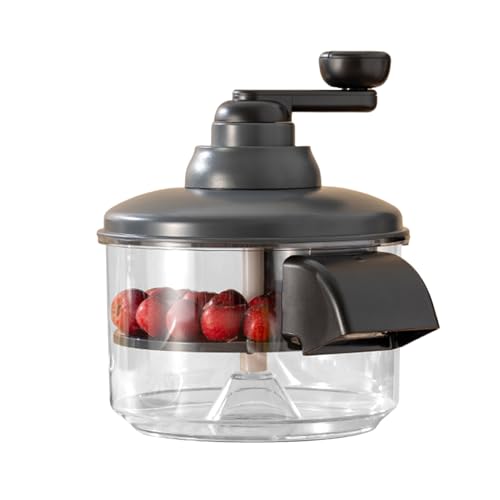 Kixolazr Éplucheur À Raisin - Outil De Rotation Manuelle Sûr Pour L'épluchage - Machine à Éplucher les Aliments,pour Fruits Tomates par Famille Amis Étudiants Adultes Hommes Femmes Cuisine Maison