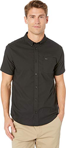Chemise tissée RVCA Thatll Do à manches courtes pour homme en coton léger