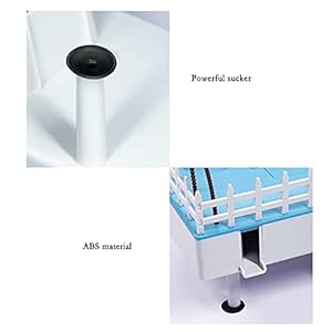 Tartarughiera Villa Doppia con Ponte e Terrazza: Piattaforma di Arrampicata, Nido e Isola Galleggiante per Tartarughe
 - immagine 3