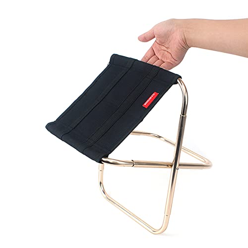 Tabouret de camping avec support aluminium rigide et stable