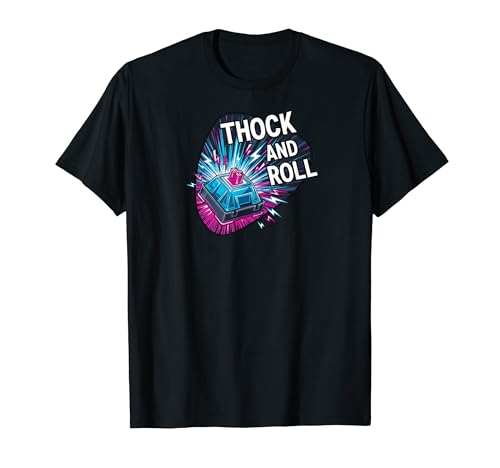 Thock and Roll Mechanical Keyboard Switch Gaming T�V���c
