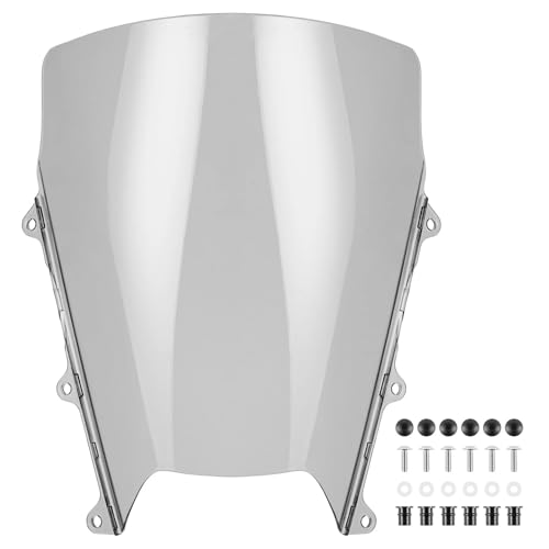 Pare-brise moto pour GSX-8R 2023-2024 : déflecteur de vent noir robuste