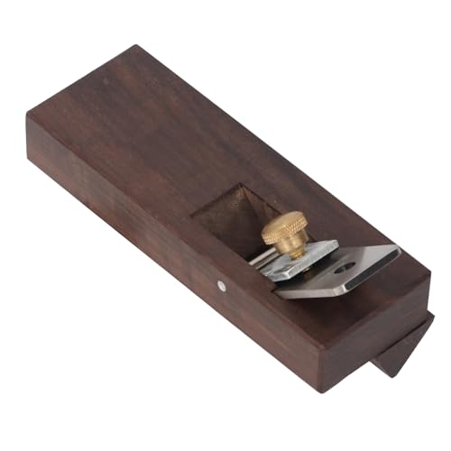 Raboteuse à Main en Bloc, Outil de Raboteuse à Bois avec Lames en Acier Rapide pour le Travail du Bois