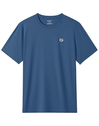 Image of G Gradual Men's Sun Protection Swim Shirt UPF 50+ Rash Guard Short Sleeve Quick Dry Water Hiking Workout Shirts for Men