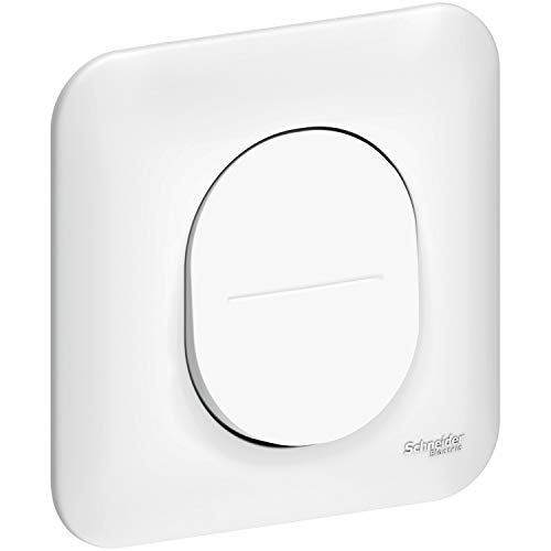 Schneider Electric S260204 Ovalis - interrupteur va et vient - 10 AX