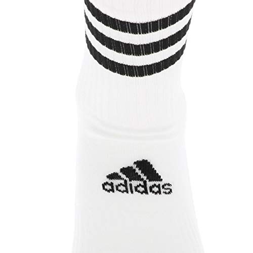 Meia Cano Longo Adidas 3 Stripes 3 Pares