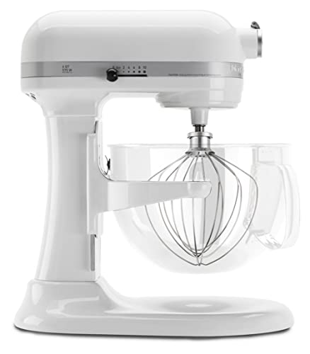 Image of KN256WW Dishwasher Safe Whisk Attachment Stainless Steel 6 Wire Whip Fits KitchenAid 6 Quart Bowl Lift Stand Mixer for Egg Heavy Cream Beater, Cakes Mayonnaise