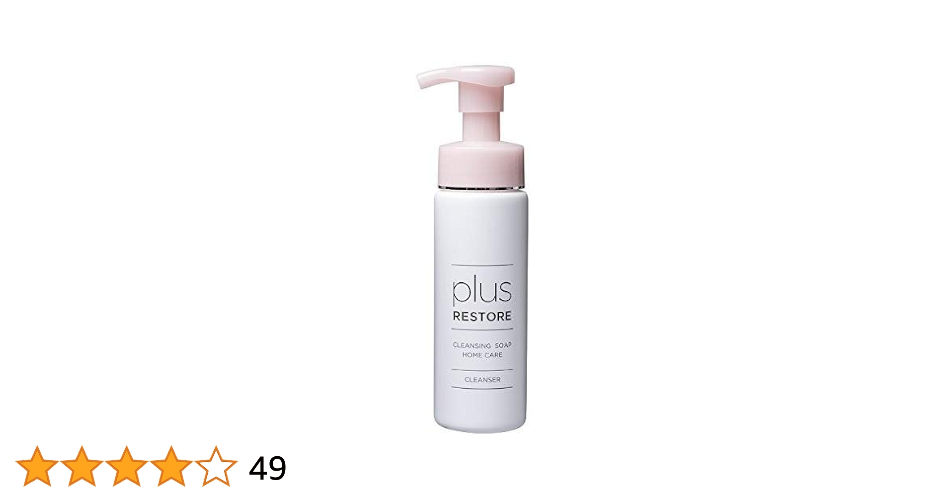 プラスリストア クレンジングソープ フェイスウォッシュ メイクアップリムーバー プラスリストア クレンジングソープ フェイスウォッシュ メイク