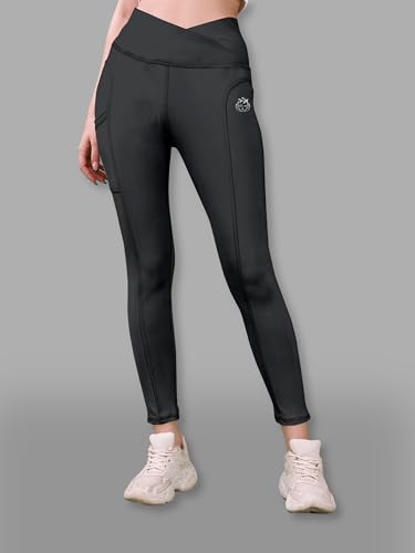 Image of Tight /Pants /Legging with Side Pocket, Stretchy Tights and a high Waist for Women and Girls' use in The Gym,Yoga,Running,Cycling