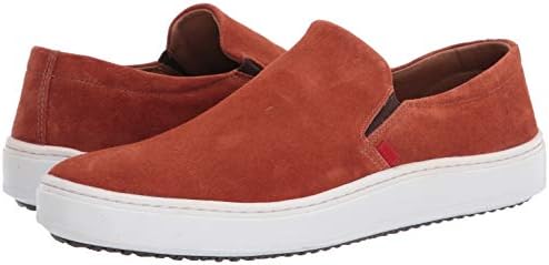 Marc Joseph New York Men's Made in Brazil Luxury Leather Venetian Sneaker, Burnt Orange Suede, 8.5 M US | Image 6