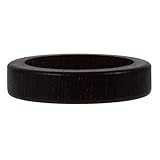 BESTYASH Anillo de Joyería de Madera para Dedo Índice Unisex Estilo Retro para Estudiantes y Parejas