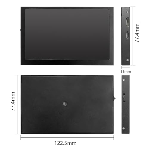 Image of 5inch WSVGA 1024 * 600 High Pixel Display 100% SRGB Without Touch Panel HDMI-Compatible Module for Raspberry pi 3 /3B /3B+ /4 /4B Orange pi Banana pi MINI PC