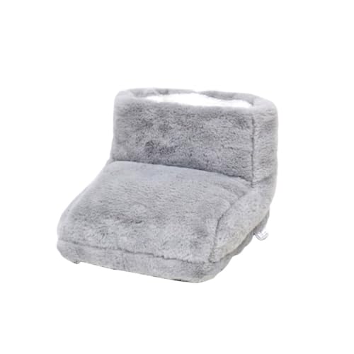 Kisangel Electric Foot Slipper Foot Heating Pad Winter Foot Heating Slipper Warm Foot Rest Feet Warmers Heated Foot Warmer USB Foot Warmer Foot Warming Pad Office Plug in