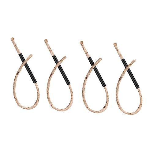 PartyKindom 12 Juegos De Mechas De Arranque para Fogatas Mecheros Portátiles De Supervivencia para Acampar Mechas De Arranque Cuerdas De