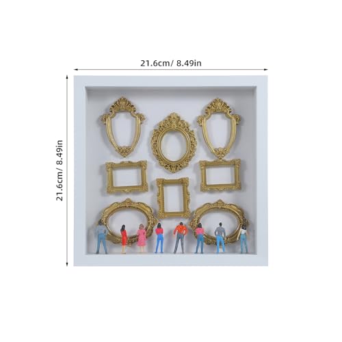 Boîte à ombre miniature pour décoration d'espaces compacts - 3